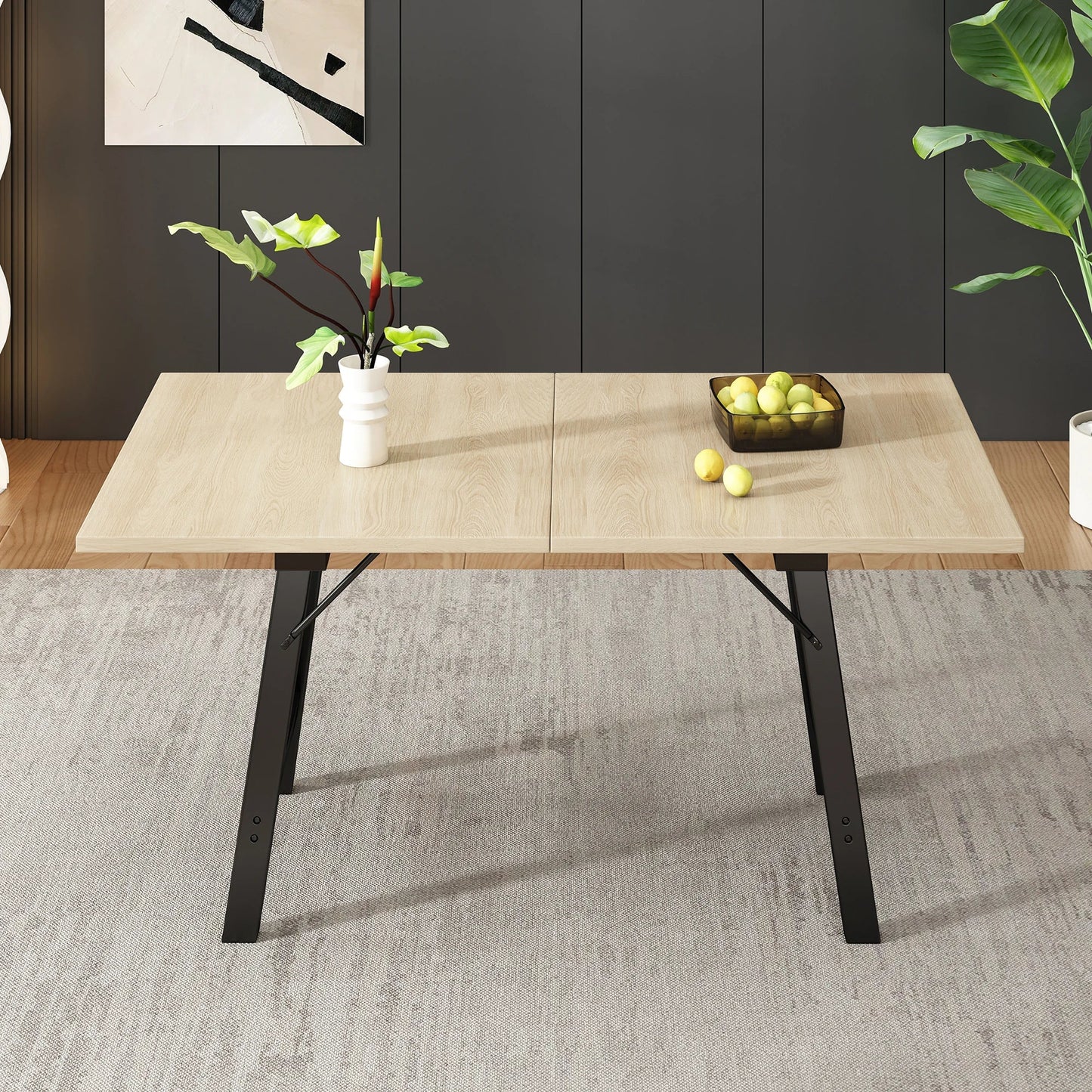 Teleskop-Esstisch aus Holz – ausziehbar von 140–180 cm, modern &