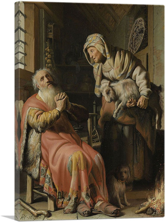 Tobit and Anna with the Kid 1626